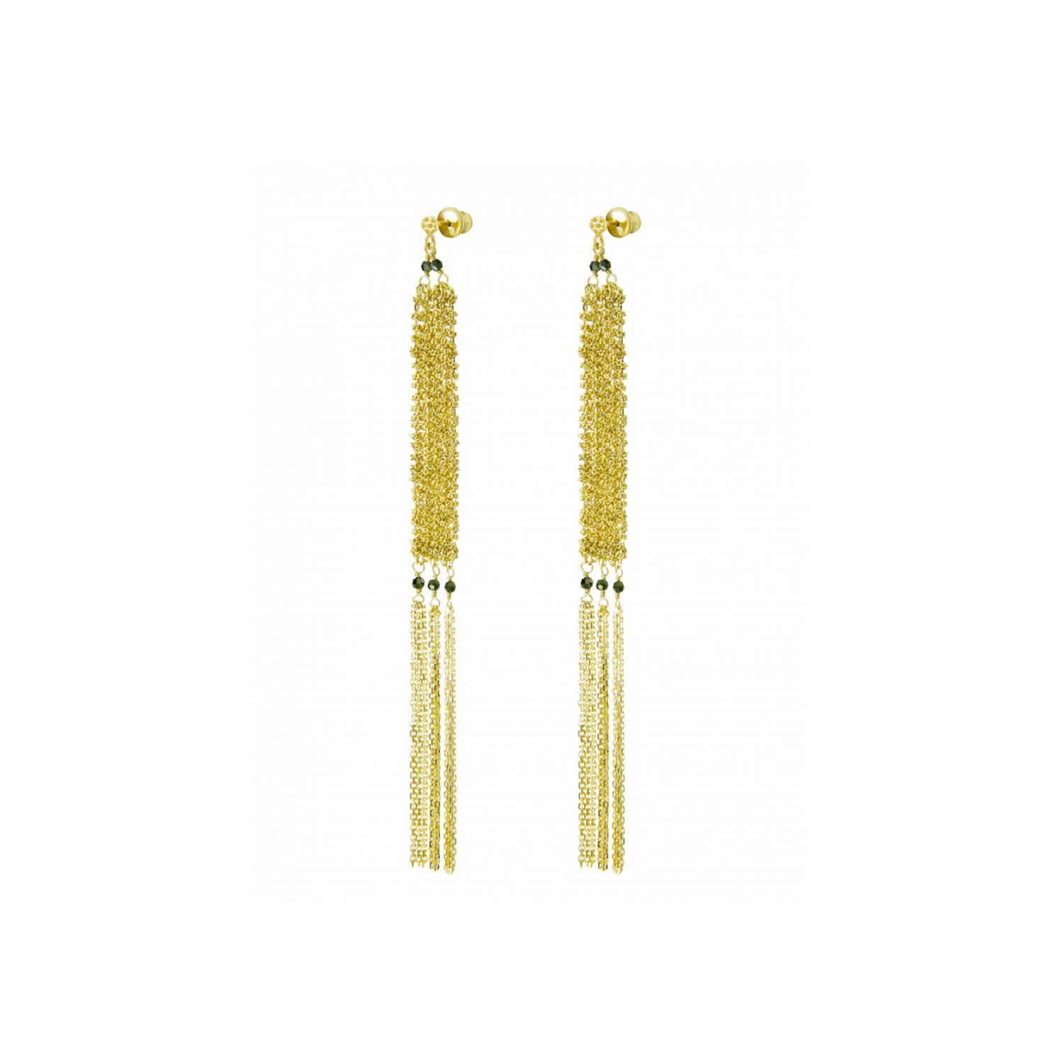 Marie Laure Chamorel Earrings 885 - Gold Jewelry - Sloane Boutique