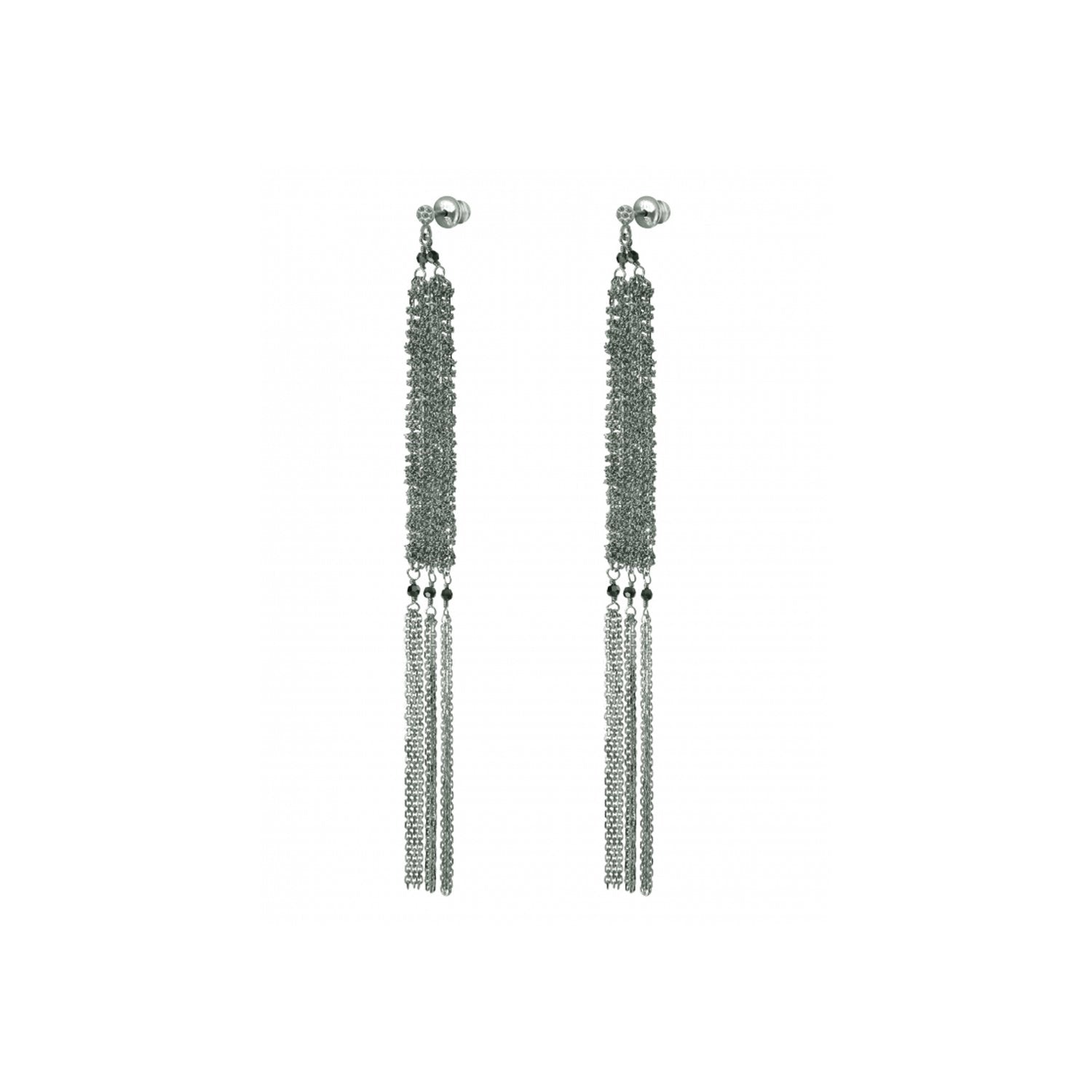 Marie Laure Chamorel Earrings 885 - Silver Jewelry - Sloane Boutique