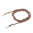 Marie Laure Chamorel Necklace 182 - Pink / Gold / Black Jewelry - Sloane Boutique
