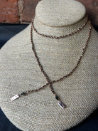 Marie Laure Chamorel Necklace 182 - Pink / Gold / Black Jewelry - Sloane Boutique