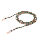 Marie Laure Chamorel Necklace 182 - Pink Gold Green Jewelry - Sloane Boutique