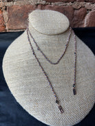 Marie Laure Chamorel Necklace 182 - Pink / Gold / Navy Jewelry - Sloane Boutique