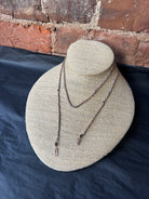 Marie Laure Chamorel Necklace 182 - Pink / Gold / Navy Jewelry - Sloane Boutique