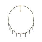 Marie Laure Chamorel Necklace 941 - Ruthenium Jewelry - Sloane Boutique