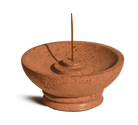 Misc. Goods Co. Concrete Incense Holder - Terracotta Fragrance - Sloane Boutique