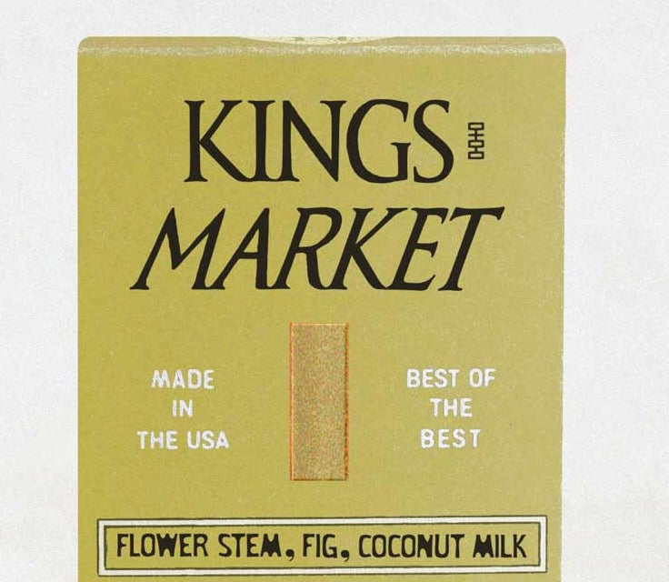Misc. Goods Co. Kings Market Incense Sticks 20 pcs - Flowers, Coconut, & Fig Fragrance - Sloane Boutique