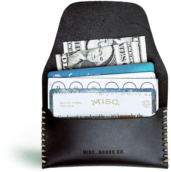 Misc. Goods Co. Snap Wallet - Carbon Men's Accessories - Sloane Boutique