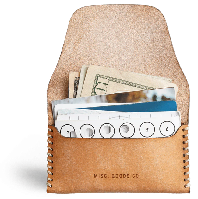 Misc. Goods Co. Snap Wallet - Natural Men's Accessories - Sloane Boutique