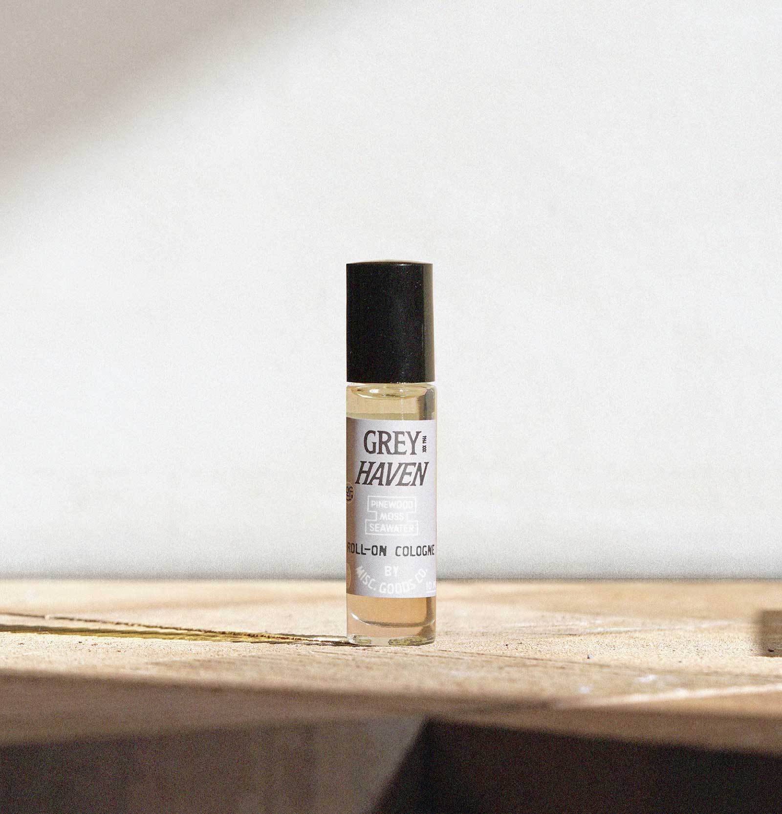 Misc. Goods Grey Haven Roll-On Cologne - Pinewood, Moss, Seawater Fragrance - Sloane Boutique