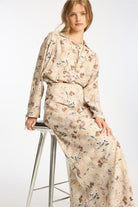 Munthe Babette Blouse - Nature Print Women's Tops - Sloane Boutique