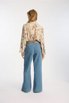 Munthe Babette Blouse - Nature Print Women's Tops - Sloane Boutique