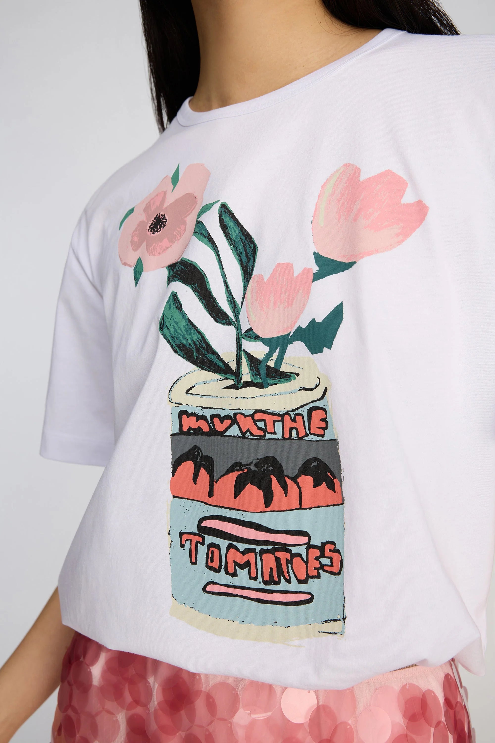 Munthe Balwin T-Shirt - White Women's Tops - Sloane Boutique