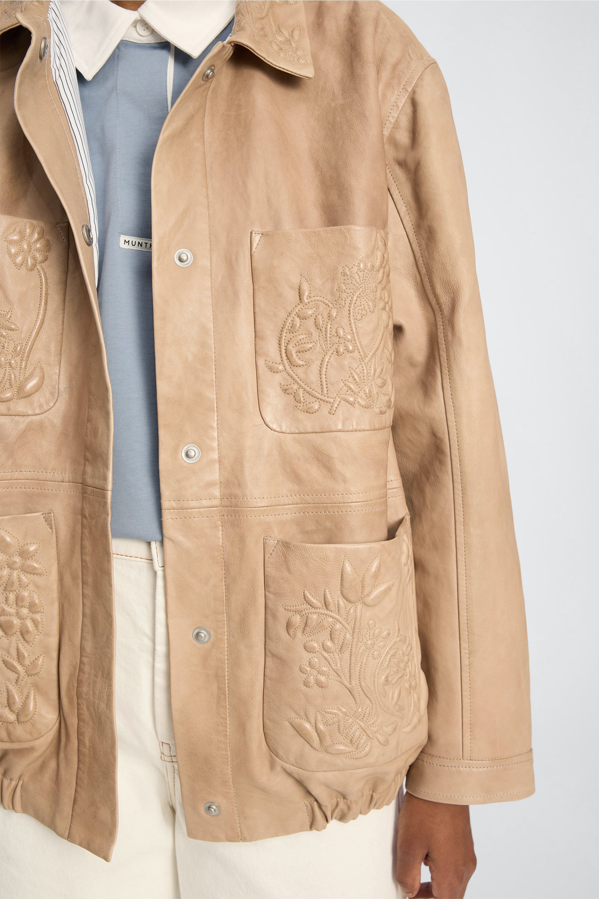 Munthe Baram Jacket - Beige Outerwear - Sloane Boutique