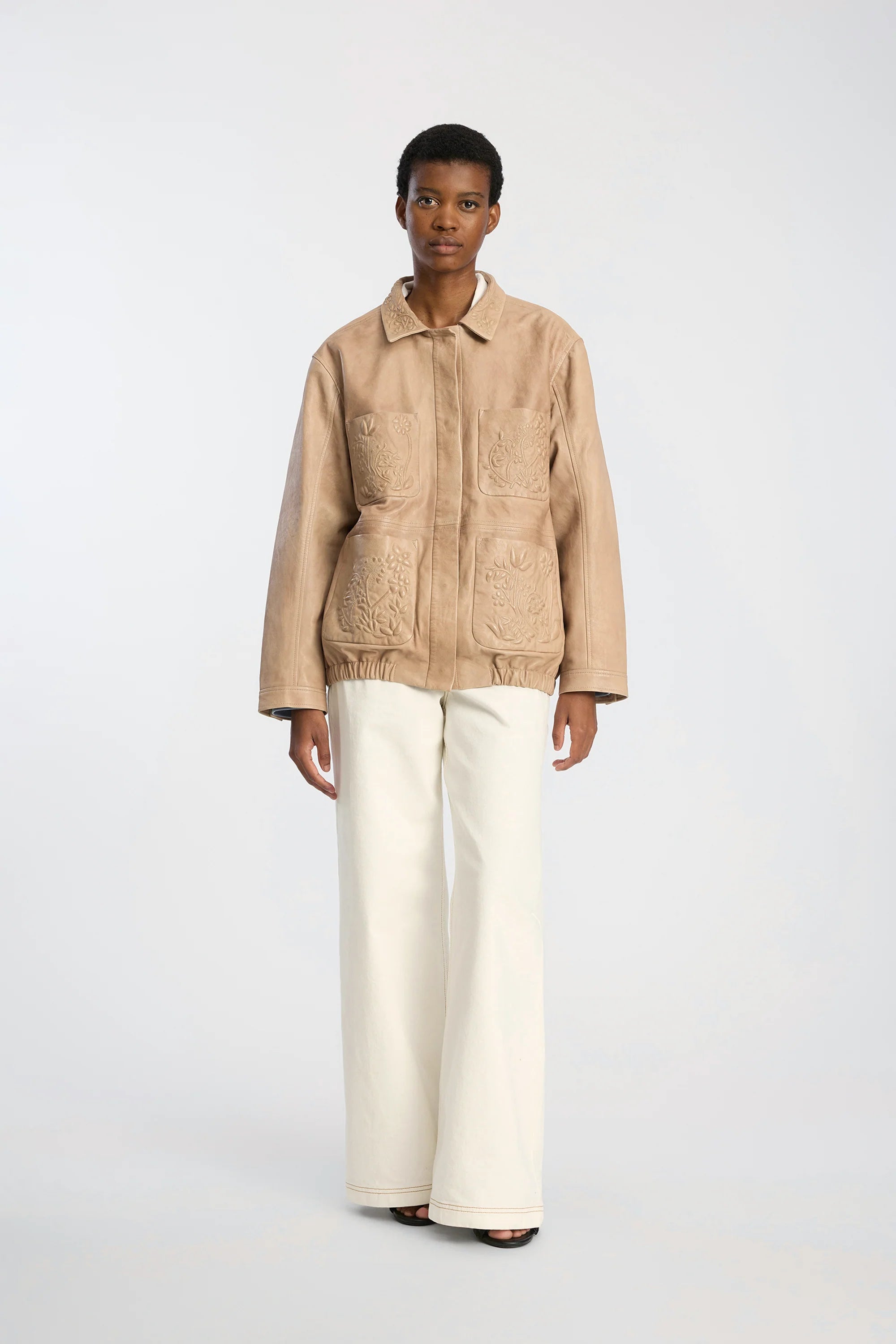 Munthe Baram Jacket - Beige Outerwear - Sloane Boutique