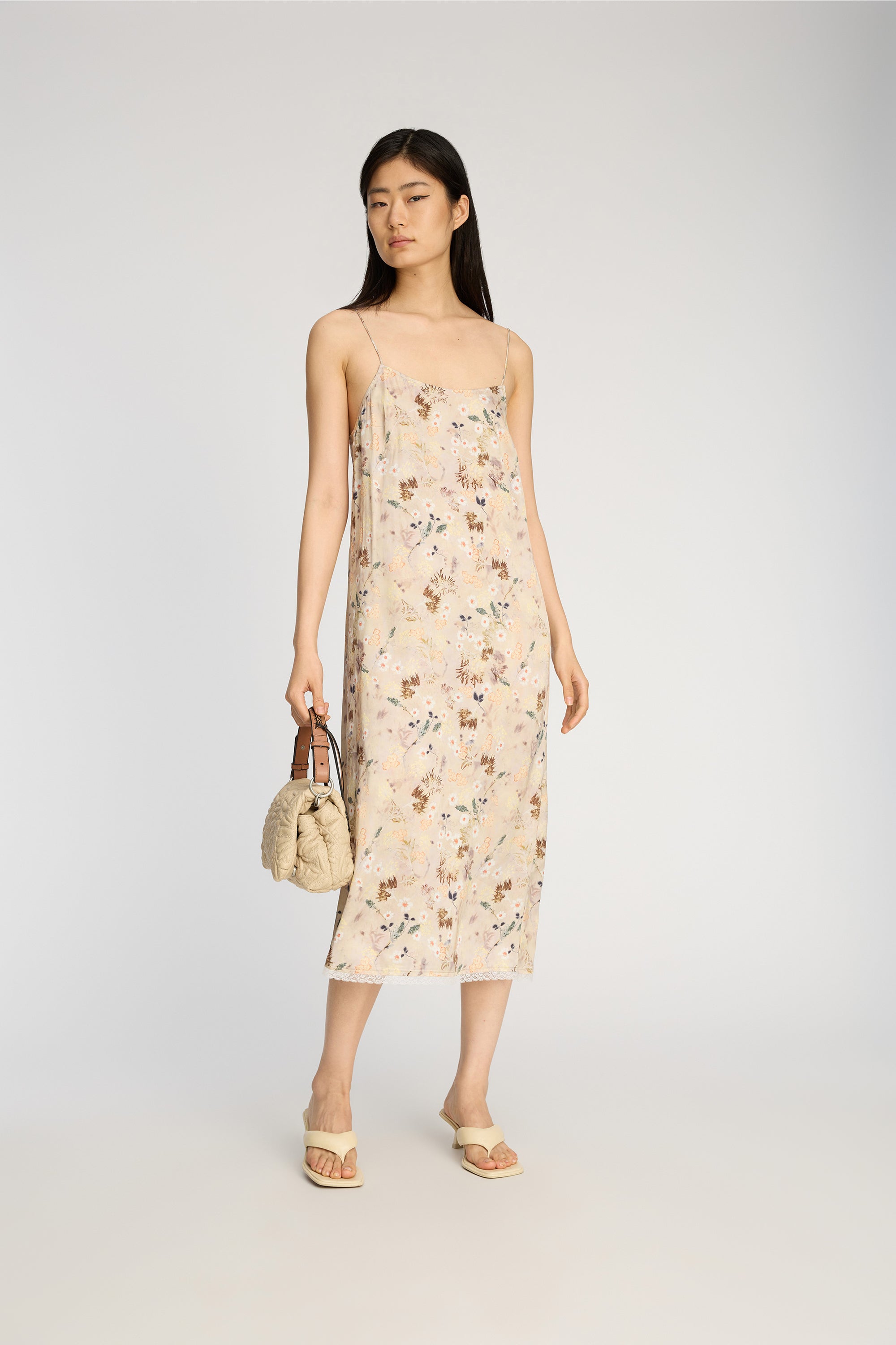 Munthe Barika Slip Dress - Print Nature Dresses - Sloane Boutique