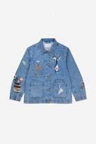 Munthe Braulia Denim Jacket - Denim Blue Outerwear - Sloane Boutique
