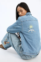 Munthe Braulia Denim Jacket - Denim Blue Outerwear - Sloane Boutique