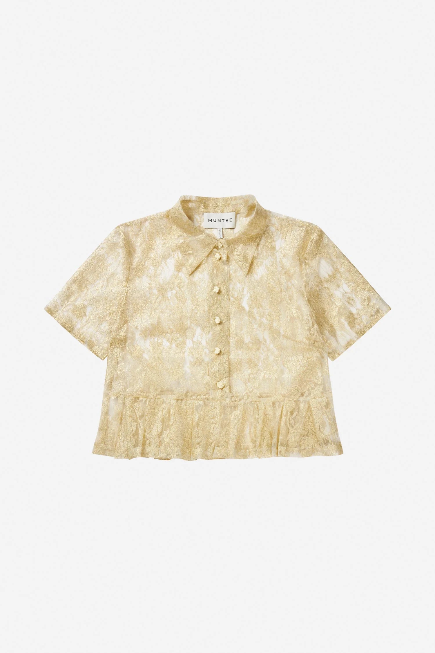 Munthe Bustona Top - Gold Women's Tops - Sloane Boutique