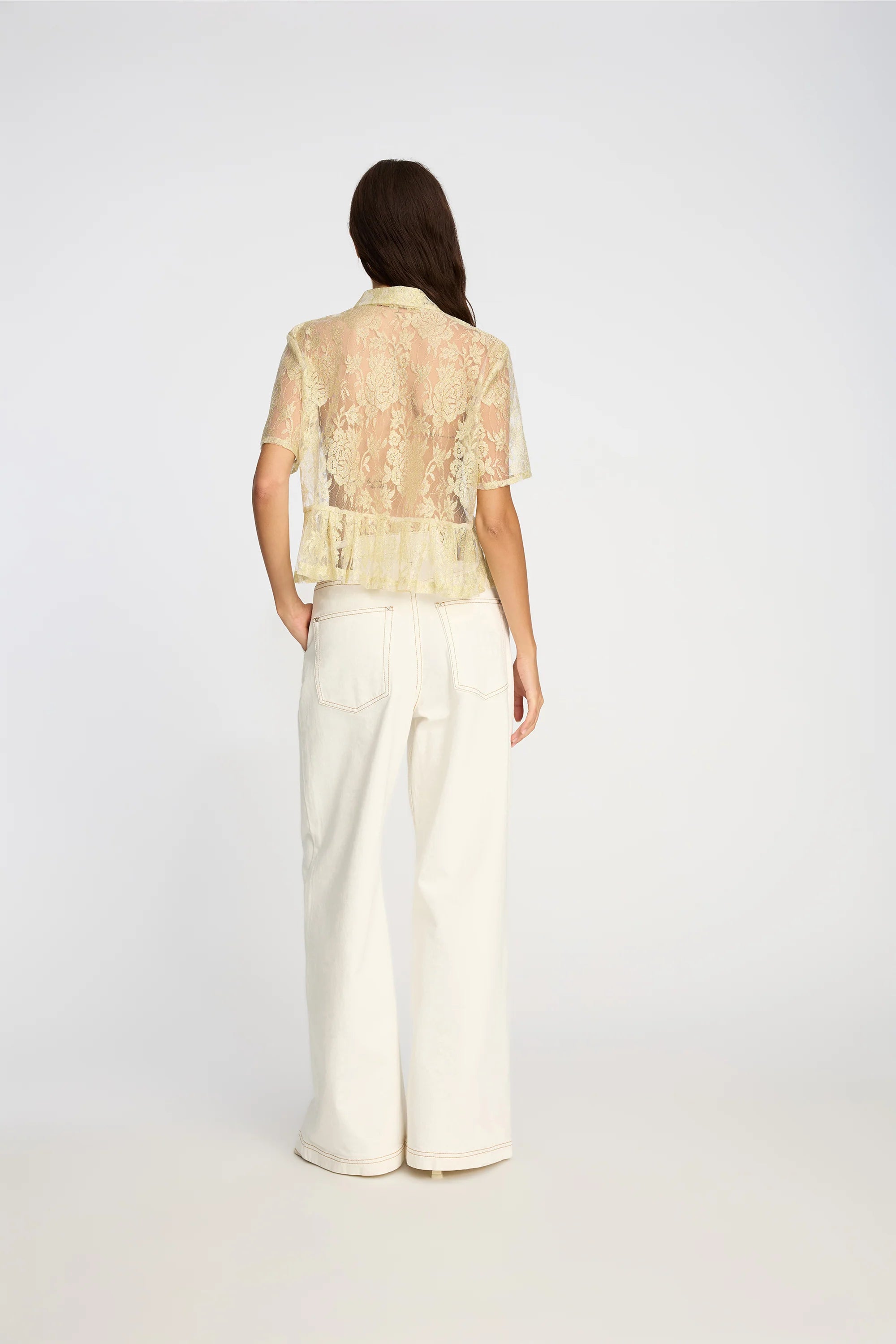 Munthe Bustona Top - Gold Women's Tops - Sloane Boutique