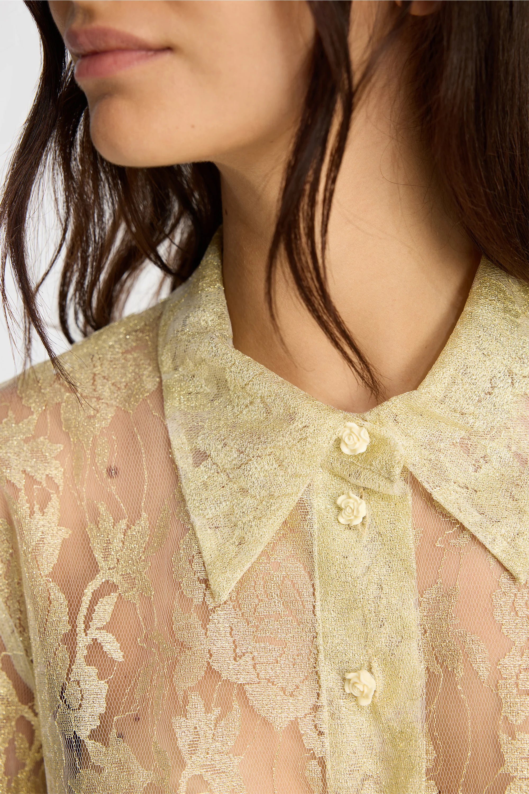 Munthe Bustona Top - Gold Women's Tops - Sloane Boutique