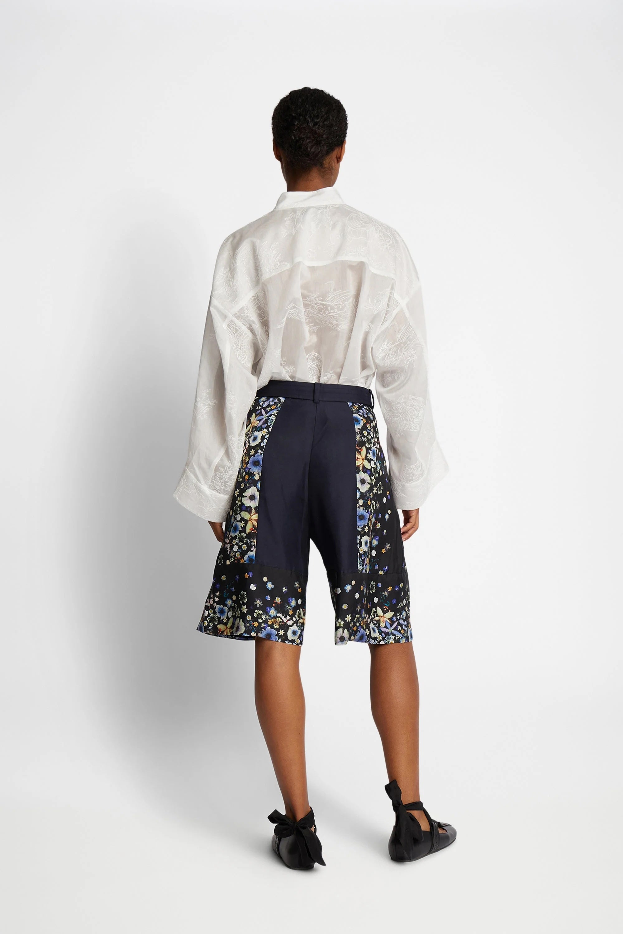 Munthe Fabiane Shorts - Navy Women's Bottoms - Sloane Boutique