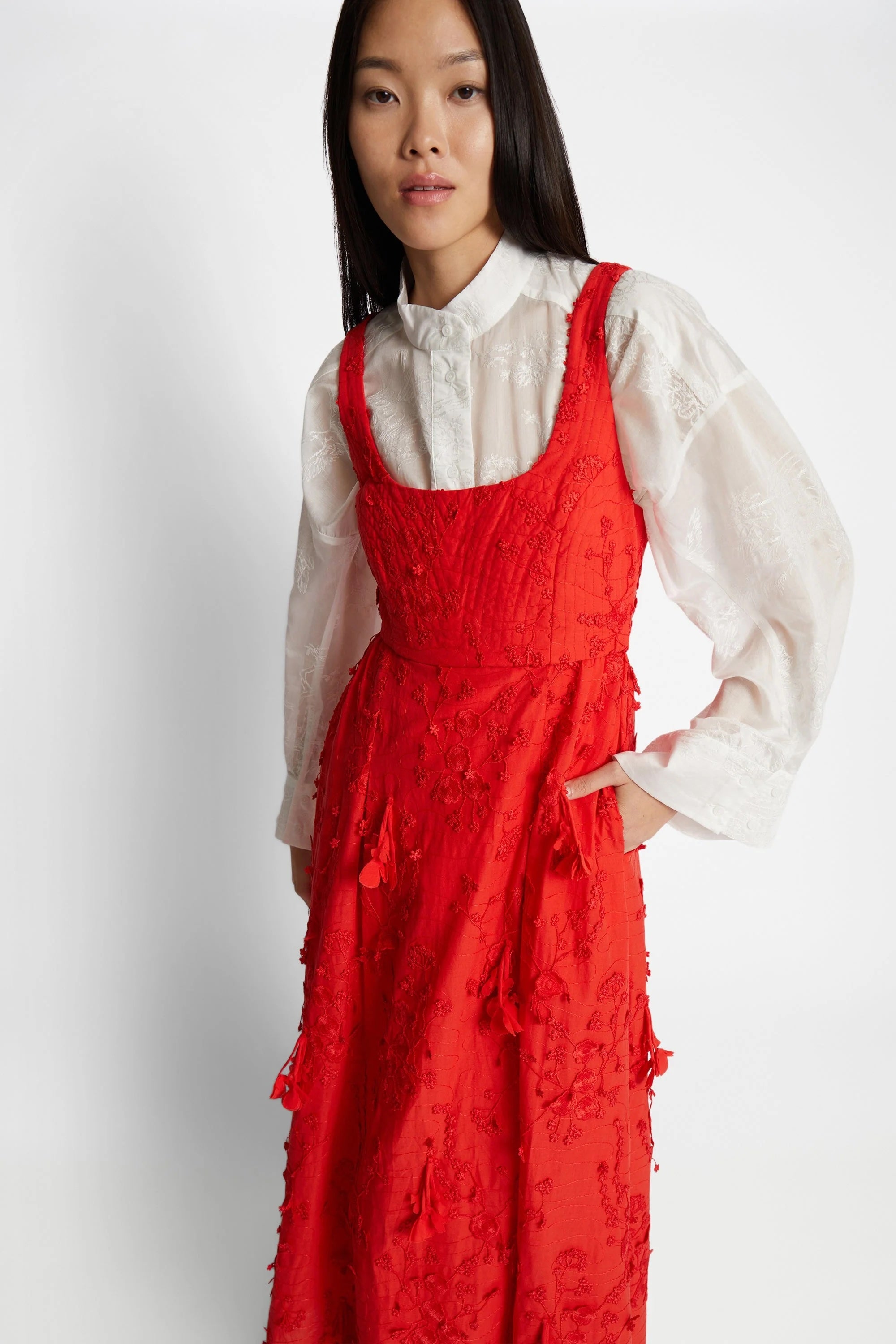 Munthe Fronia Dress - Red Dresses - Sloane Boutique