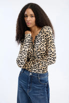Munthe Grace Top - Leopard Women's Tops - Sloane Boutique