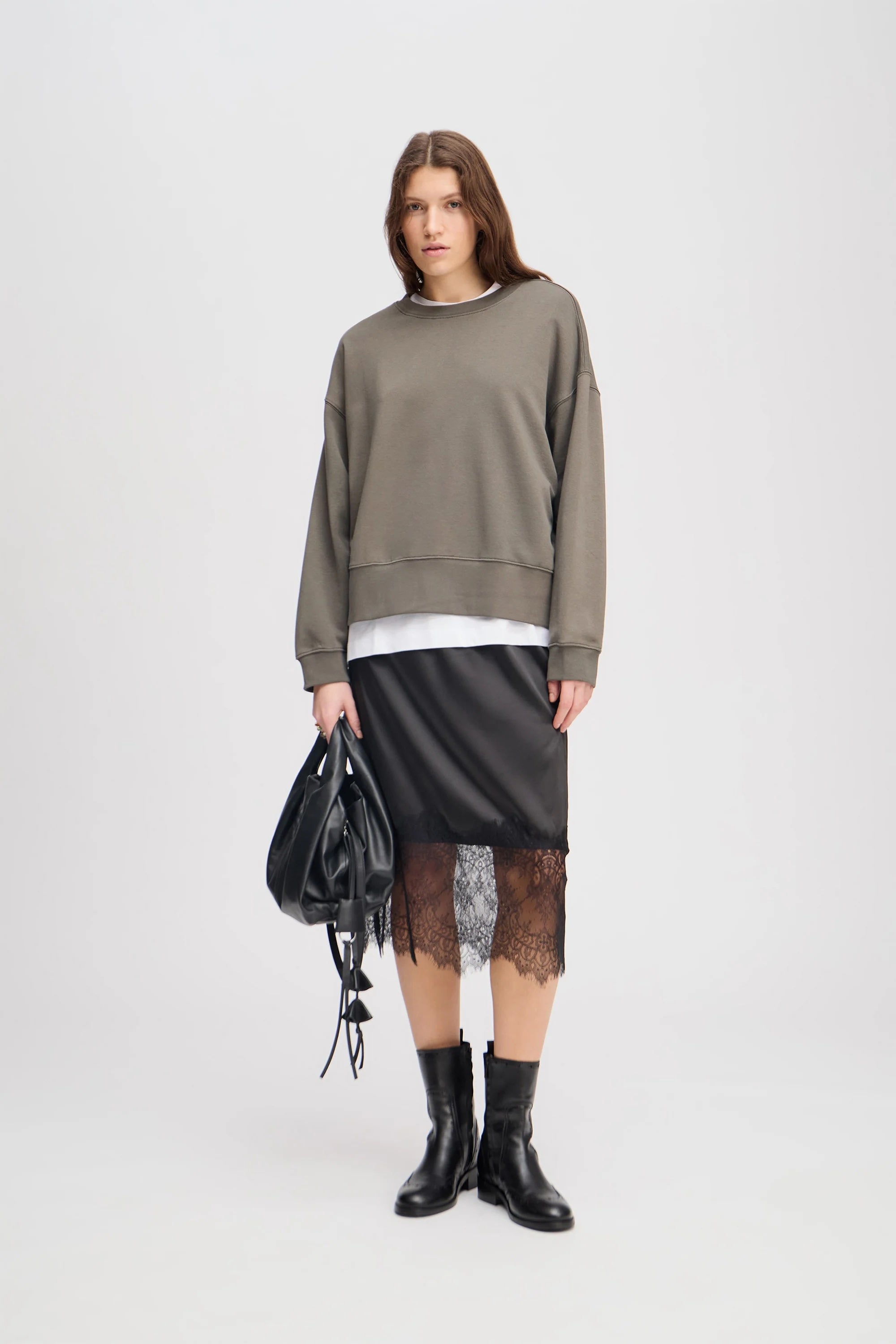 Munthe Lella Sweater - Army Women's Tops - Sloane Boutique