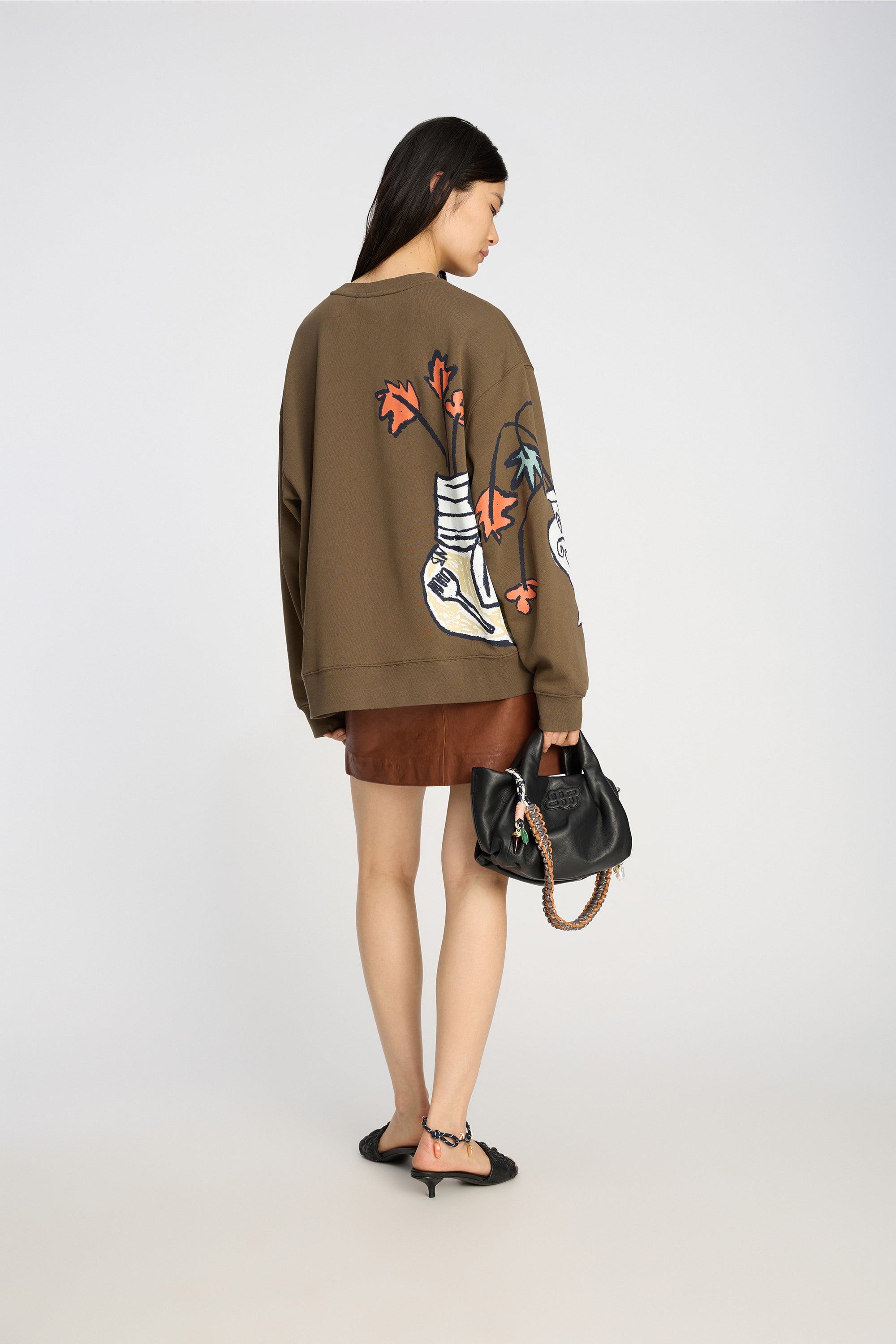 Munthe Rarsnima Jersey - Brown Women's Tops - Sloane Boutique