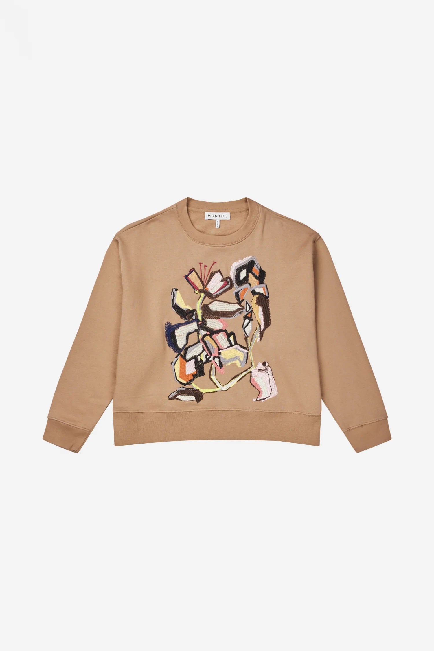Munthe Rarsnima Jersey Sweatshirt - Camel Women's Tops - Sloane Boutique