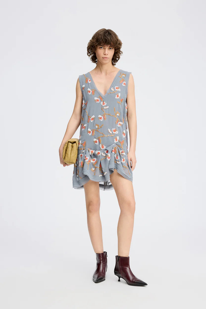 Munthe Recent Dress - Grey Dresses - Sloane Boutique