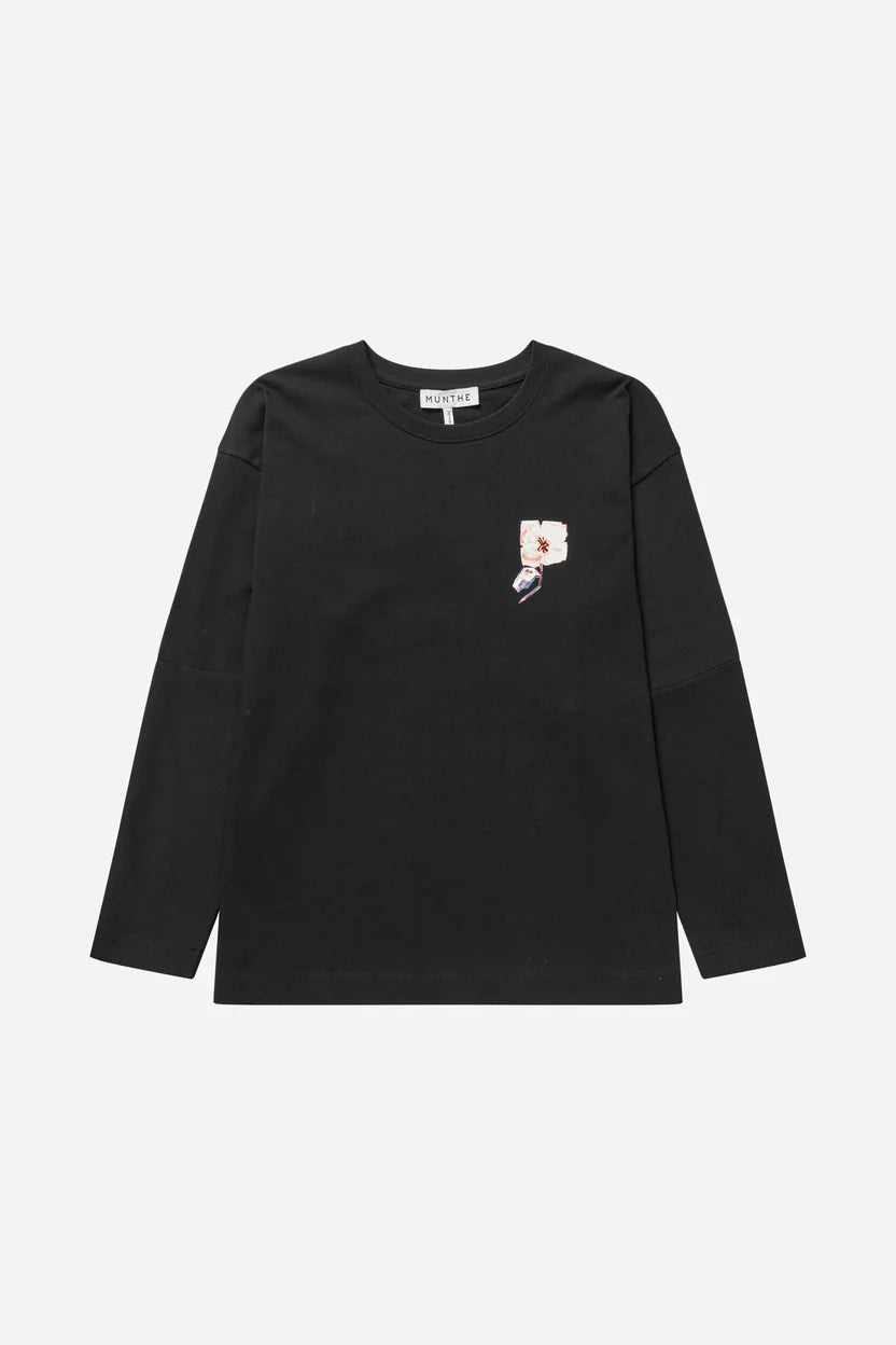 Munthe Roomu Jersey - Black Women's Tops - Sloane Boutique