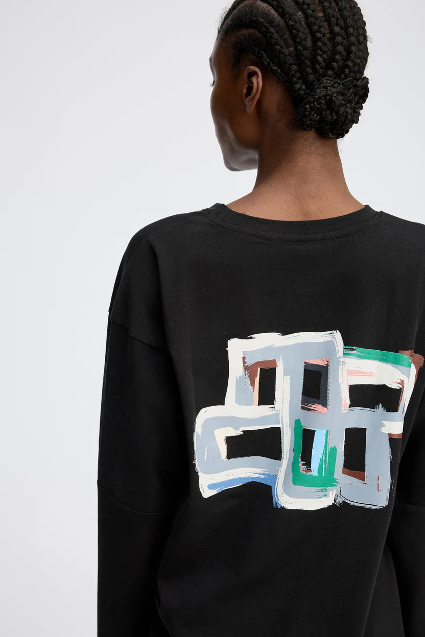 Munthe Roomu Jersey - Black Women's Tops - Sloane Boutique