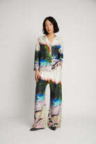 Munthe Sachu Blouse - Grey Women's Tops - Sloane Boutique