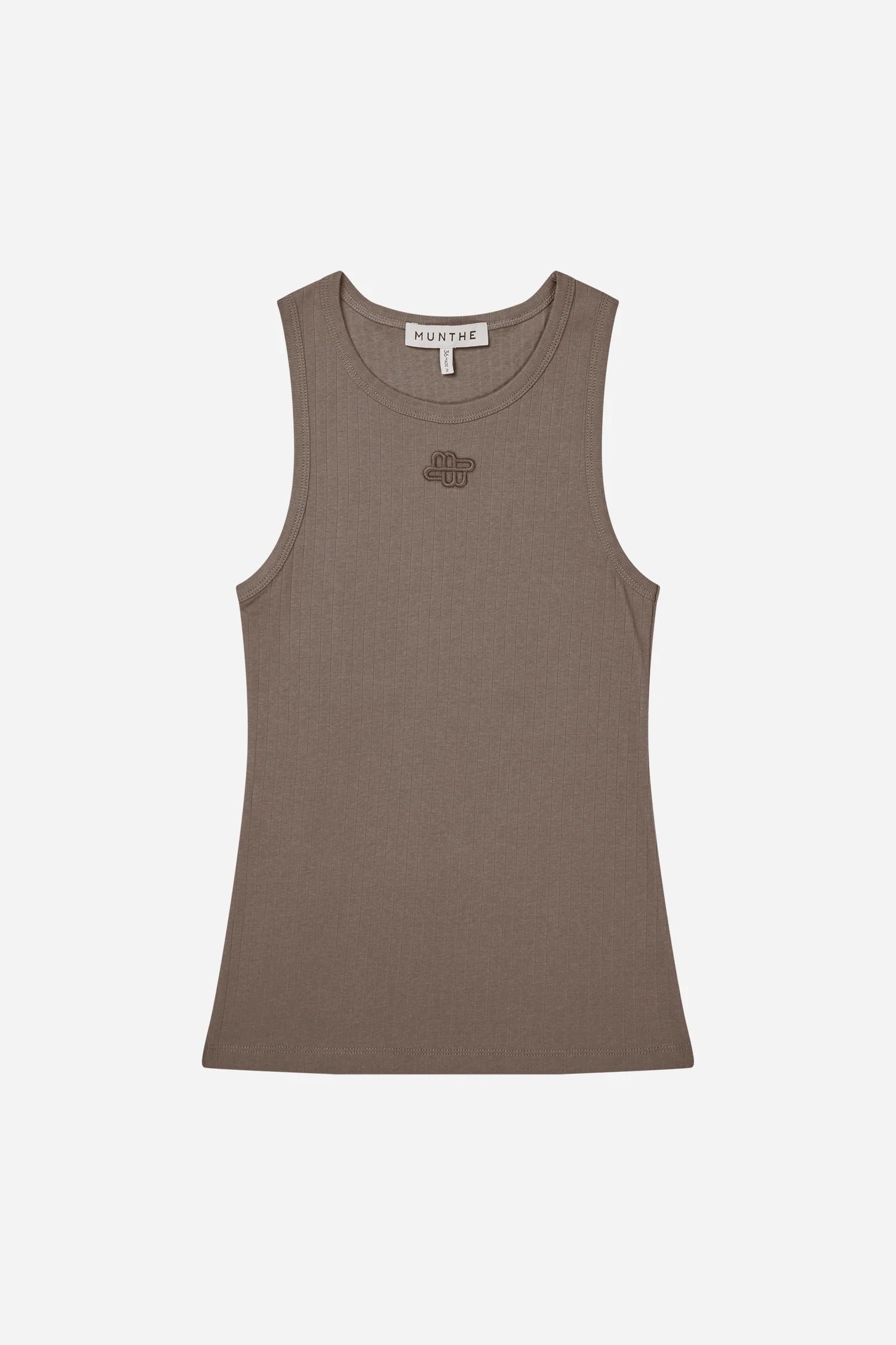 Munthe Tezza Tank - Mocha Women's Tops - Sloane Boutique