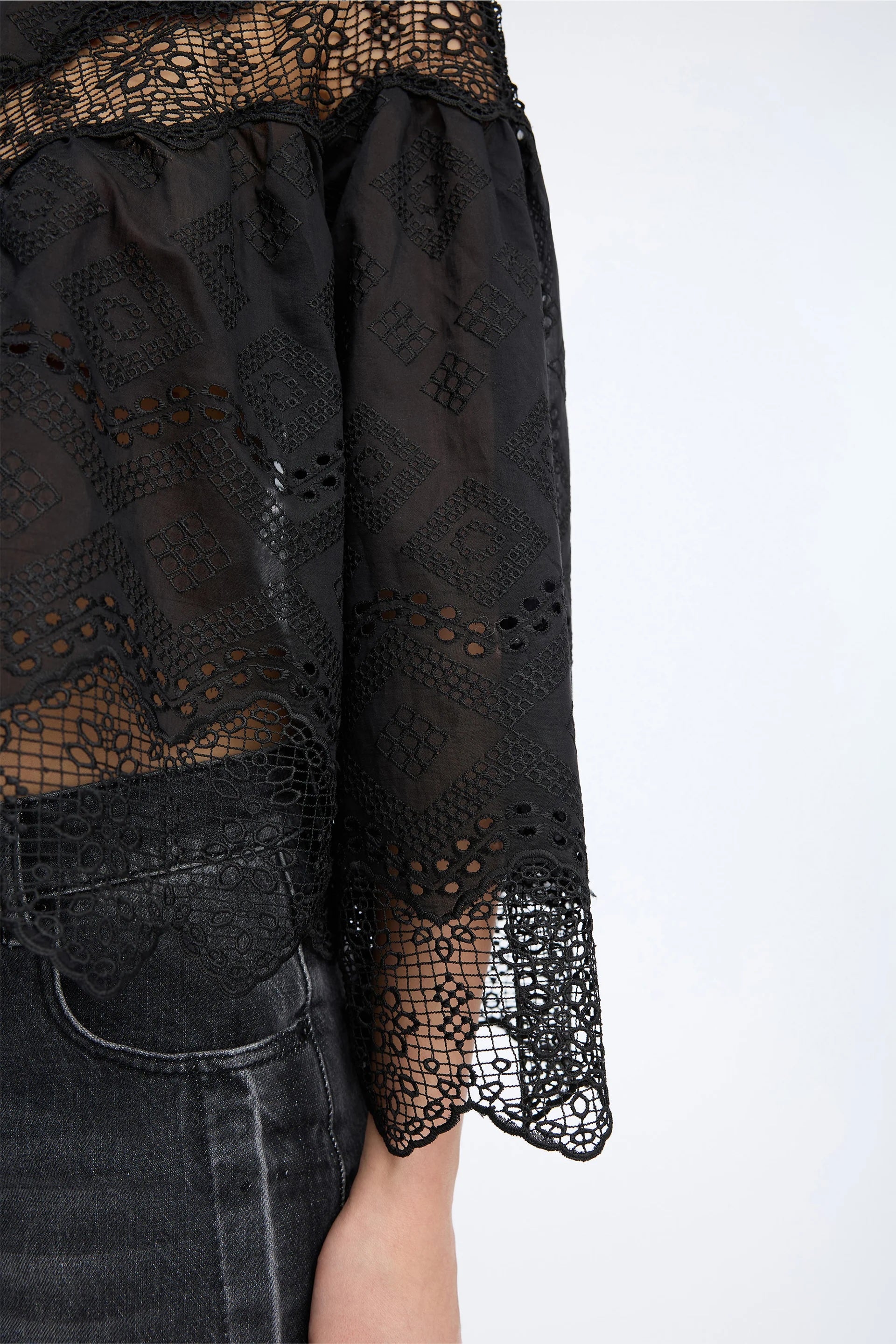 Munthe Valiance Top - Black Women's Tops - Sloane Boutique