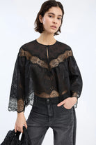 Munthe Valiance Top - Black Women's Tops - Sloane Boutique