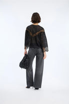 Munthe Valiance Top - Black Women's Tops - Sloane Boutique