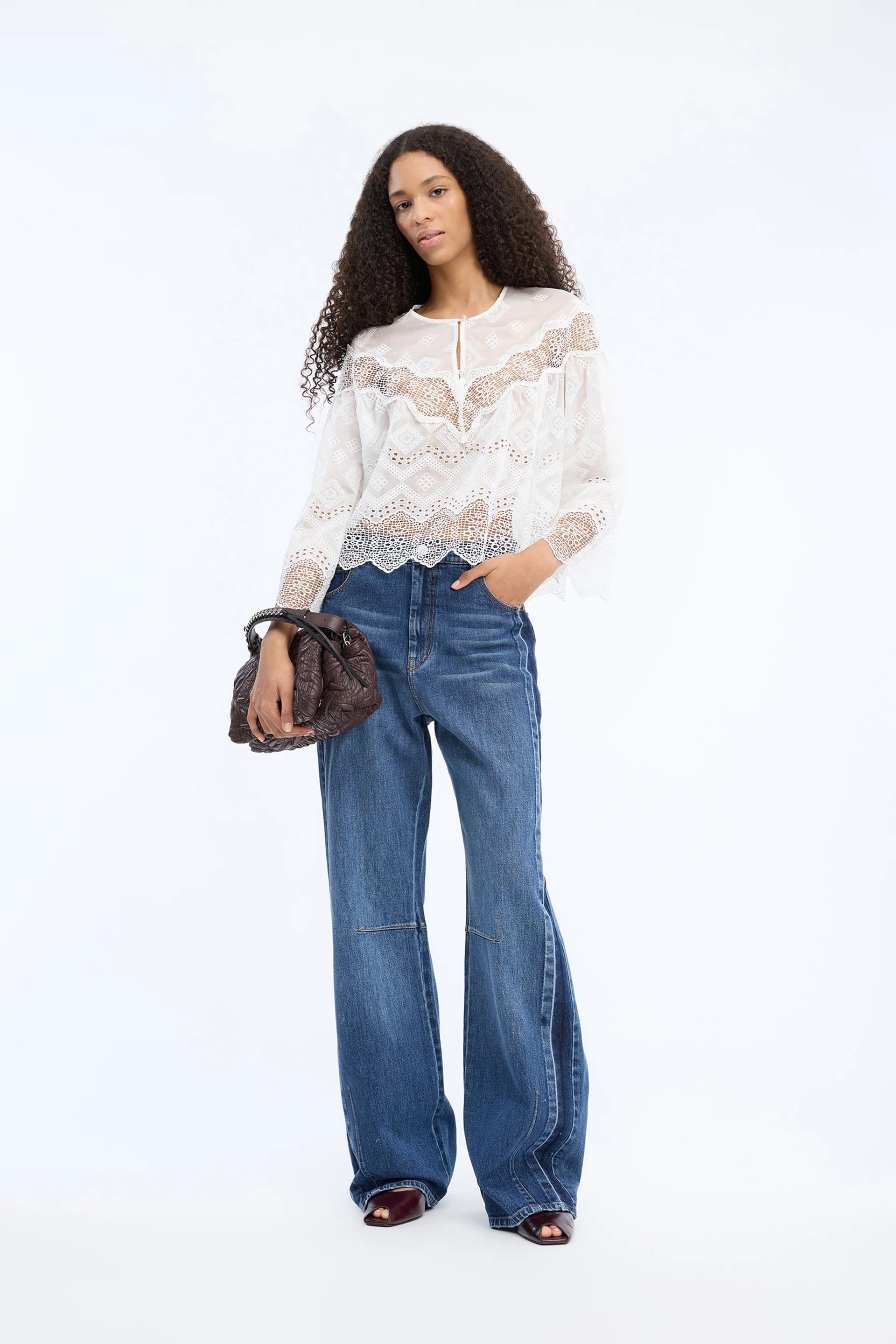 Munthe Valiance Top - White Women's Tops - Sloane Boutique