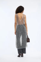 Munthe Varika Dress - Gunmetal Dresses - Sloane Boutique
