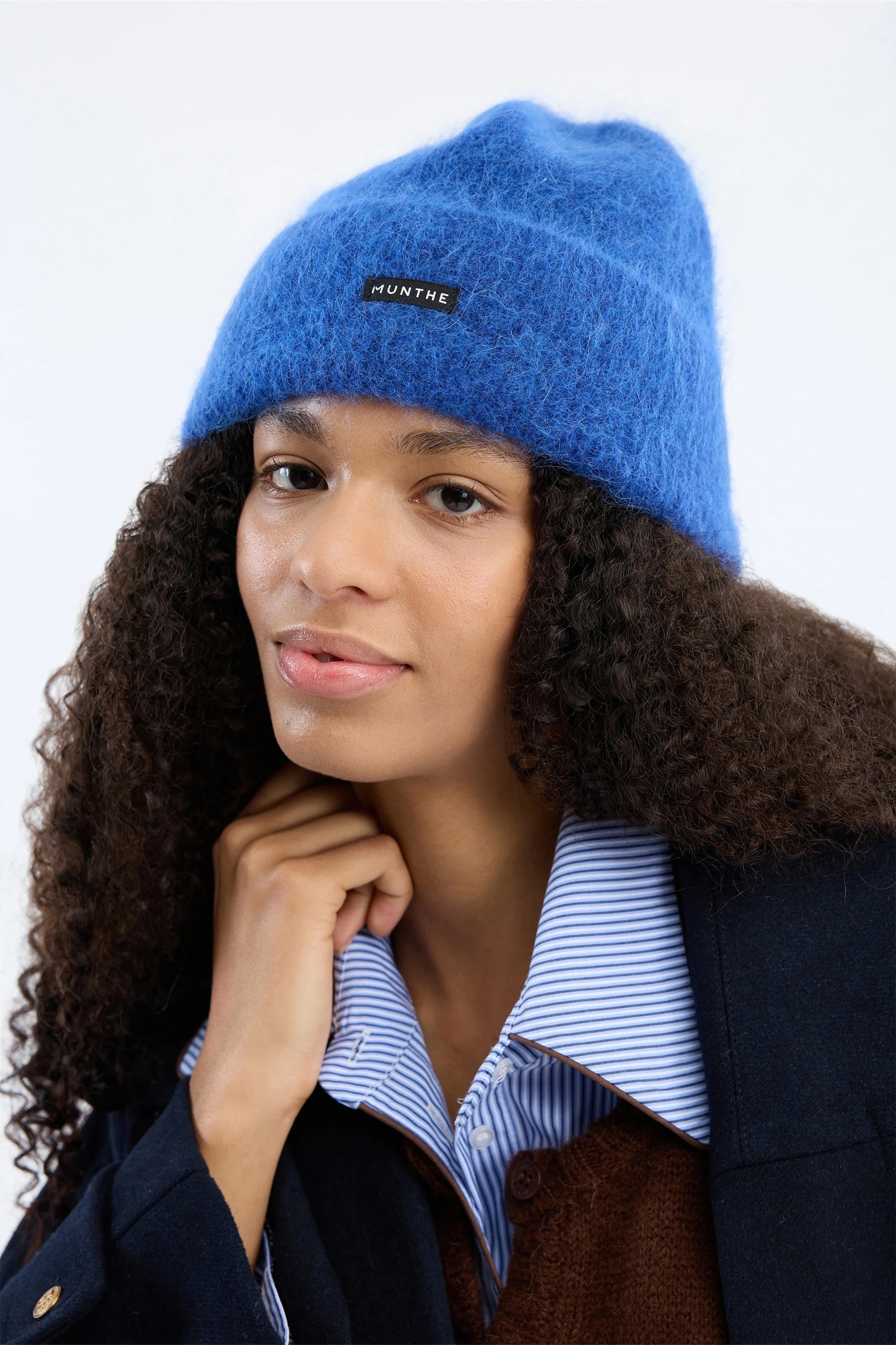 Munthe Victu Beanie - Indigo Accessories - Sloane Boutique