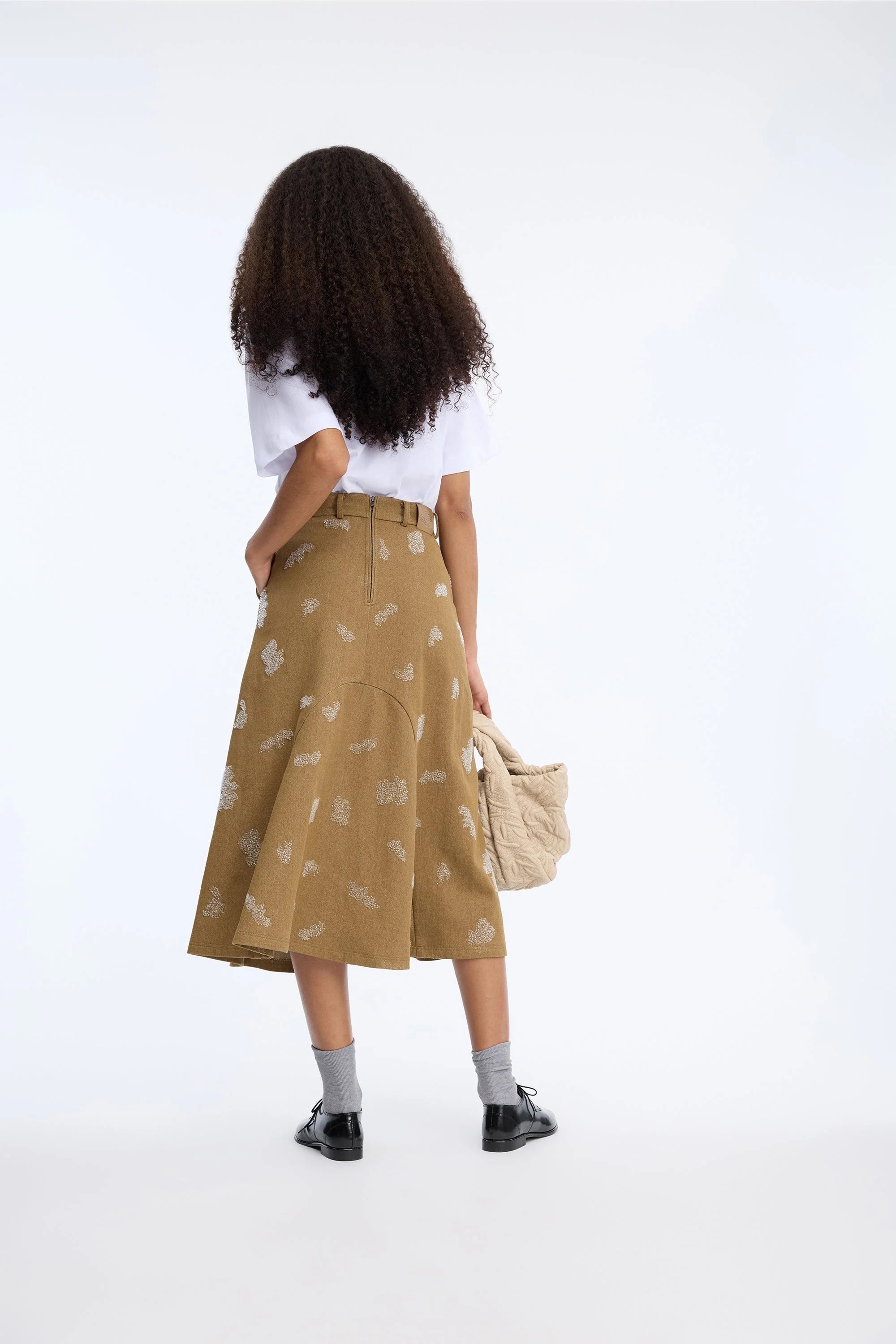 Munthe Villager Denim Skirt - Nature Women's Bottoms - Sloane Boutique