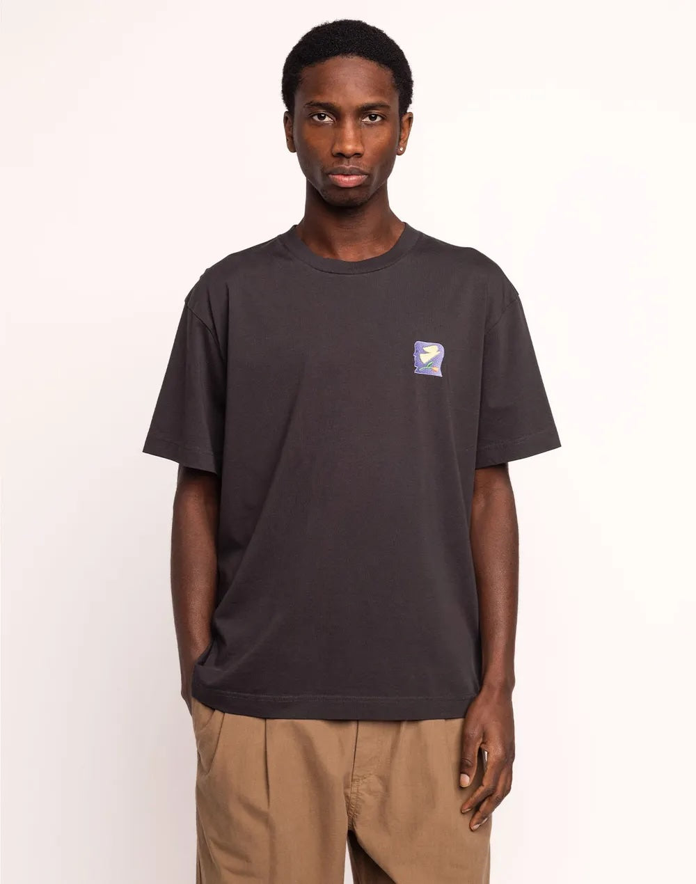 Olow Elsewhere T-Shirt - Noir Men's Tops - Sloane Boutique