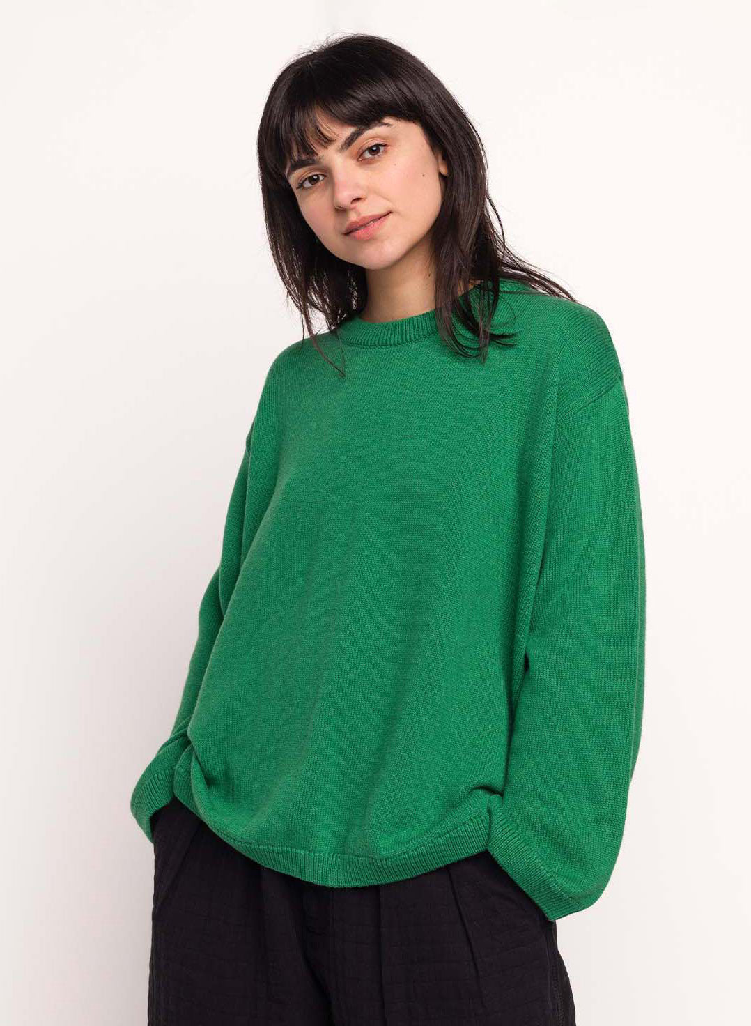 Olow Imeji Sweater - Green Men's Tops - Sloane Boutique