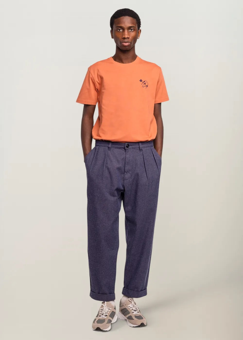 Olow Sembo Pant - Denim Blue Men's Bottoms - Sloane Boutique
