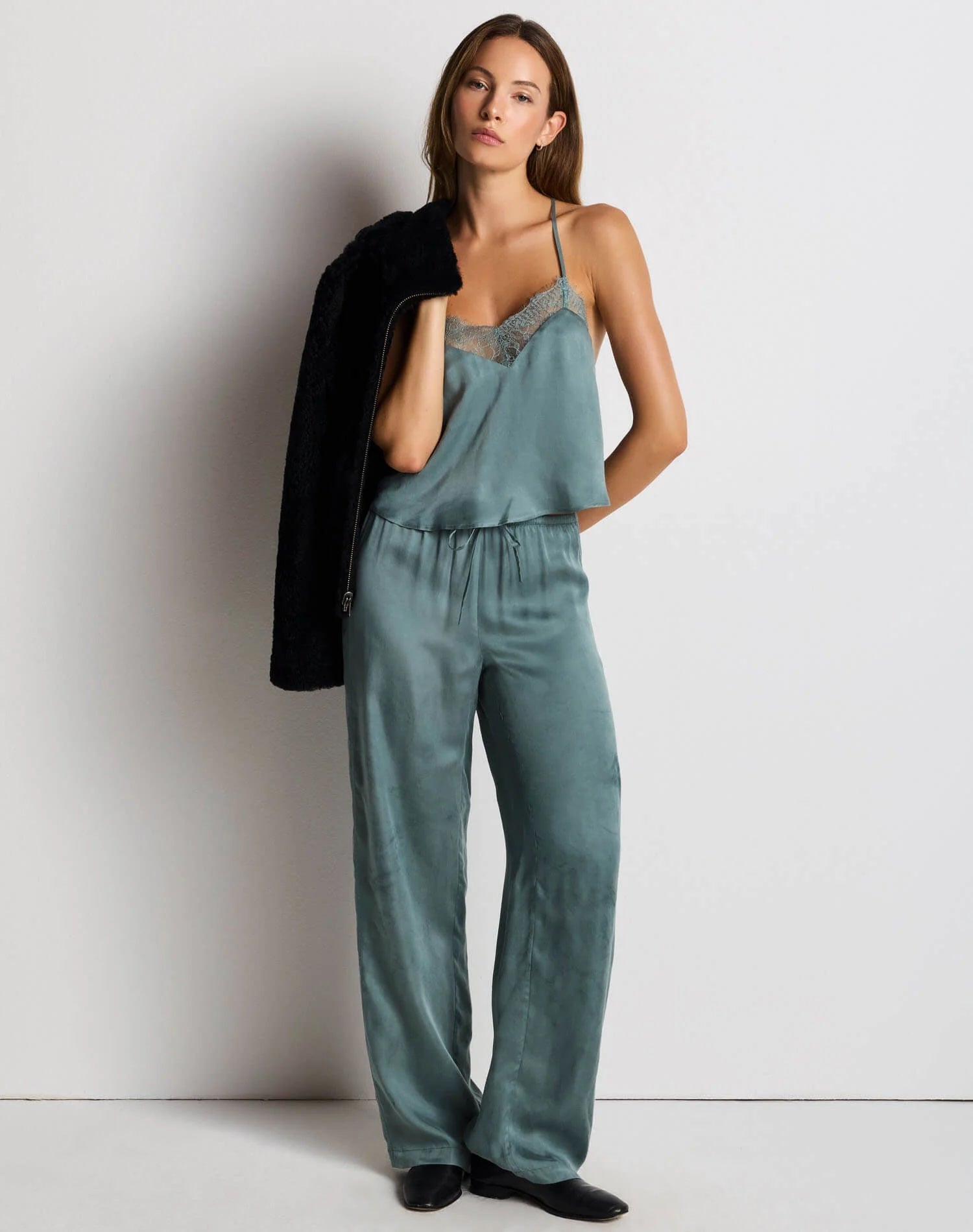 Re/Done Cali Pant - Aspen Green Women's Bottoms - Sloane Boutique