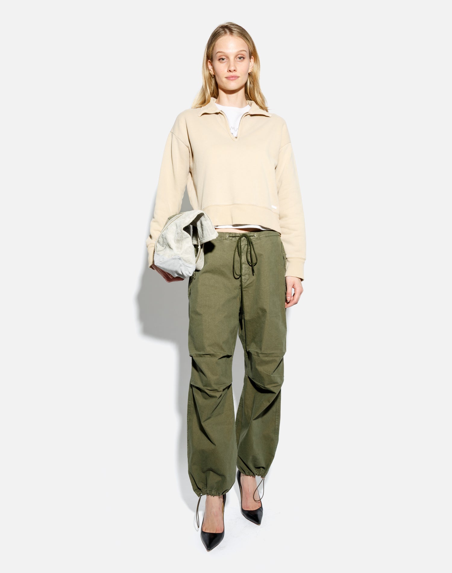 Re/Done Outer Pant - Fatigue **needs description & better photos!** Women's Bottoms - Sloane Boutique