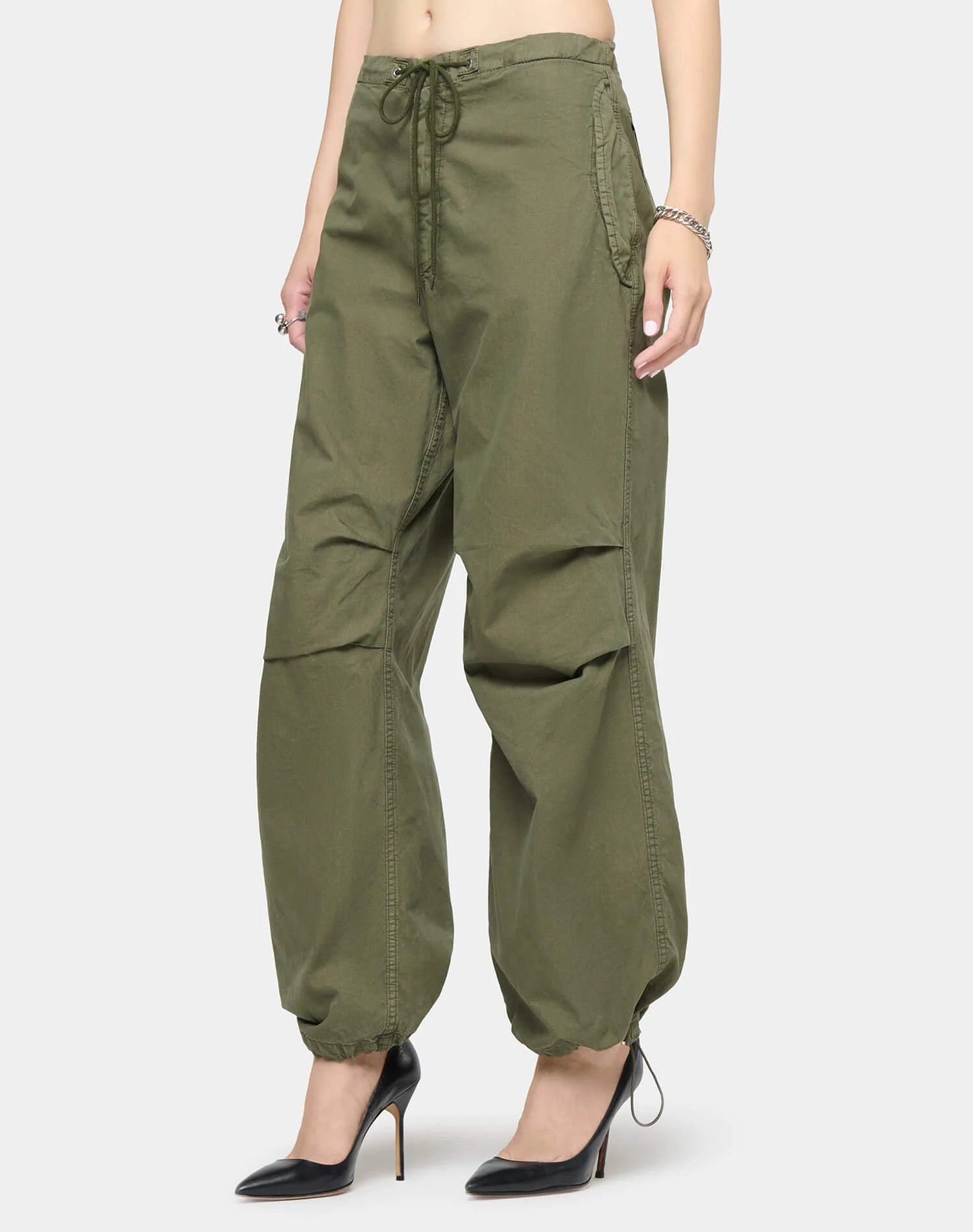 Re/Done Outer Pant - Fatigue Women's Bottoms - Sloane Boutique