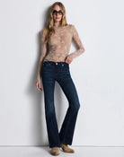 Re/Done Rhythm Lace L/S - Smoke Women's Tops - Sloane Boutique