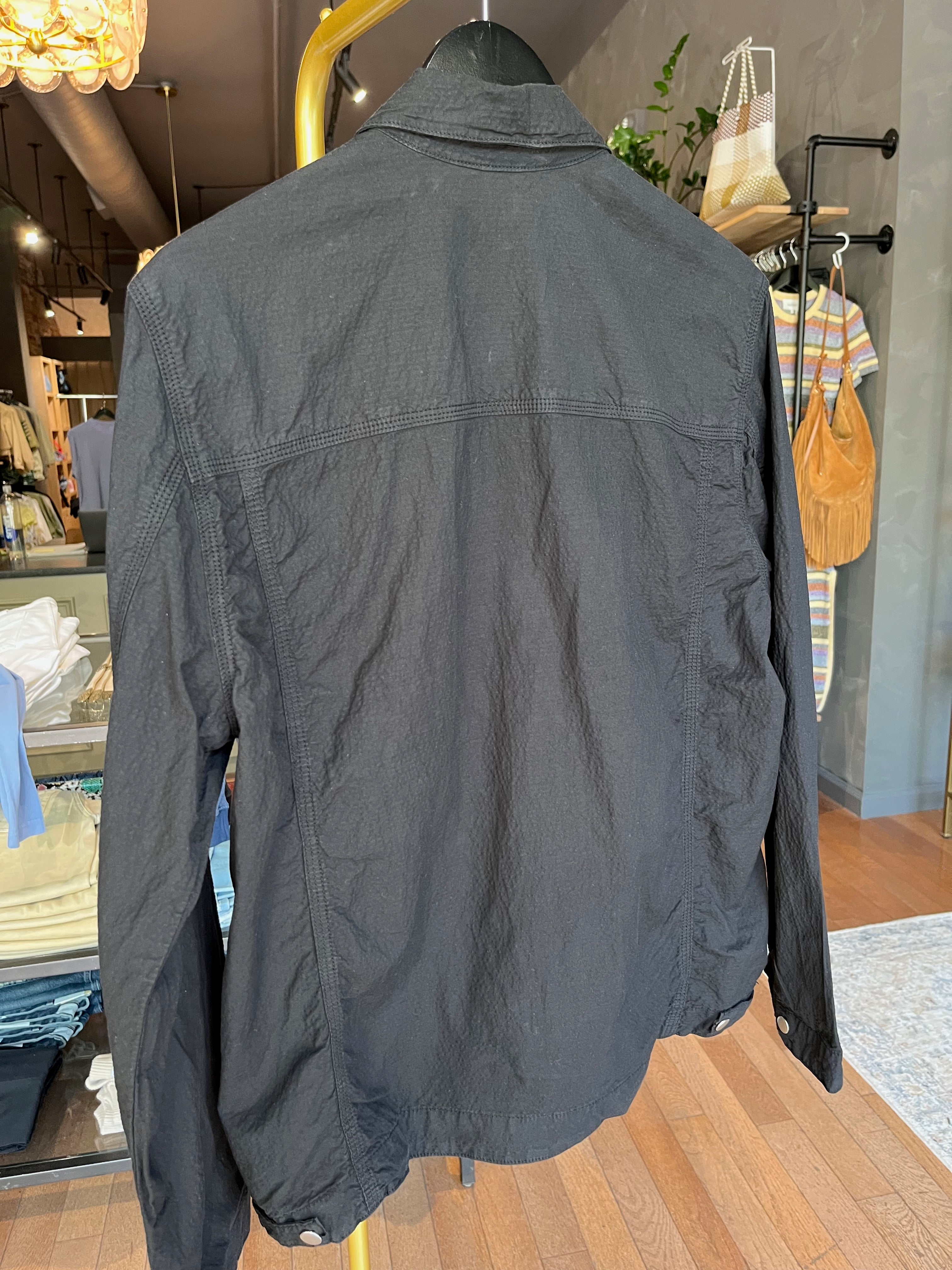 Roland Caldwell Melvin Jacket - Black sale outerwear - Sloane Boutique